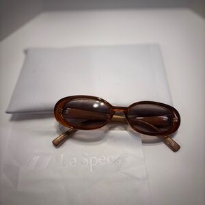 Le Specs Outta Love Sunglasses Orange color